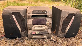 Panasonic VCD 5 Disc Cassette Tape Restoration  Bringing Vintage Audio Back to Life [upl. by Limaj]