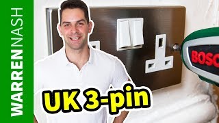 How to Replace a Plug Socket  UK 3pin  Easy DIY by Warren Nash [upl. by Virgilia]