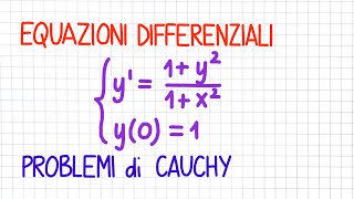 EQUAZIONI DIFFERENZIALI  problemi di Cauchy  ED25 [upl. by Garlaand816]