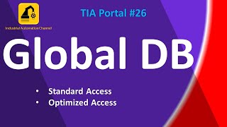 TIA Portal 26 Global data block [upl. by Heisel]