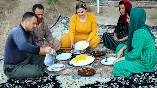 Fesenjan authentic and traditional Iranian food  rural life in Iran [upl. by Noscire92]