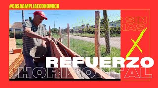 Como hacer el REFUERZO HORIZONTAL workingfromhome construccioneconomica trend [upl. by Mack]