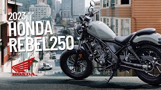 New 2023 Honda Rebel 250 Prices Colors Specs Features [upl. by Annaiv861]