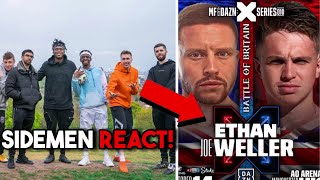 Sidemen React To Behzinga Vs Joe Weller Full Clip [upl. by Neely276]