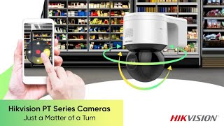 Hikvision PT Cameras — Just a matter of turn [upl. by Llevel]