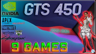 NVIDIA GTS 450 in 9 Games  2023 [upl. by Maxa780]