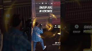 Snoop in Fortnite fortnite fortniteclips gaming [upl. by Acimaj76]