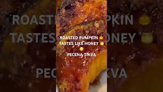 ROASTED PUMPKINPECENA TIKVA roasted pumpkin honey brownsugar recipe baking recept cooking [upl. by Essy]