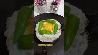 Green Chilli Egg Veg Recipe shorts omelette food trending kitchenwithannie [upl. by Ibob584]