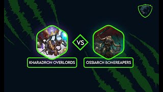 Kharadron Overlords vs Ossiarch Bonereapers  FR [upl. by Ennaehr]