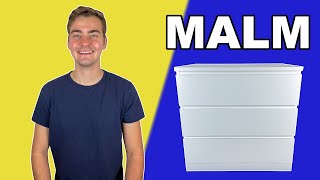 UPDATED  MALM 3 Drawer Chest IKEA Tutorial [upl. by Danete943]