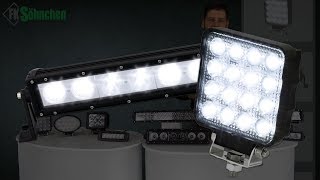 FK Söhnchen  LED Arbeitsscheinwerfer vs LED Lightbar [upl. by Fabien]