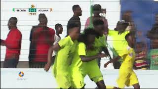 Emmanuel Owusu puts on a great display and scores a goal for Bechem [upl. by Akinhoj]