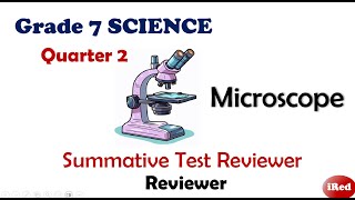 Grade 7 Science Quarter 2 Microscope [upl. by Brantley]