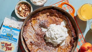 Gluten Free Peach Dutch Baby [upl. by Kriste]