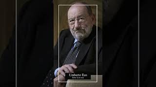 Umberto Eco Sobre la lectura [upl. by Accebar]