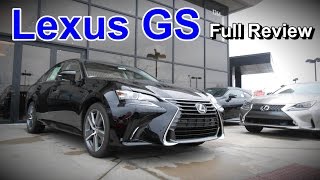 2016 Lexus GS Full Review  GS 200t 350 450h amp FSport [upl. by Crowell]