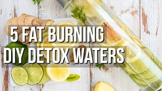 5 DIY DETOX WATERS FOR WEIGHT LOSS DEPRESSION AND HAIR GROWTH  SCCASTANEDA [upl. by Edva]