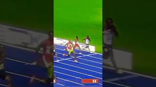 usain bolt 100m world record🔥usain bolt first 100m gold Usain bolt👀 workout Santanu fitness 2525✅ [upl. by Abramo]