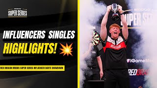 Influencer Darts Singles Highlights 💥  Red Dragon MODUS Super Series Darts Showdown [upl. by Sana920]