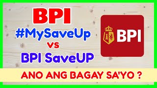 GCASH bpi mysaveup vs saveup bpi difference [upl. by Palla]