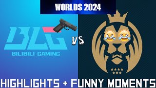 MDK vs BLG Worlds 2024 Highlights  Memes amp Epic Moments  Swiss Stage Round 1 [upl. by Eilrebma547]