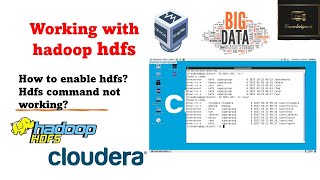 Working with hadoop hdfs  Enable hdfs  hdfs not working  Cloudera  06  Big Data  Knowledgewit [upl. by Yedrahs733]