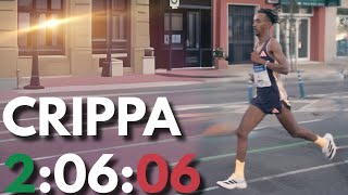 20606 Italian Record in Marathon Yeman CRIPPA  OLYMPIC STANDARD for Paris  Race Footage [upl. by Vickey]