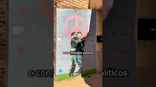 🎨 El PUEBLO de los MURALES en LLEIDA 📍PENELLES shorts romancito arte artecallejero catalunya [upl. by Alletse]