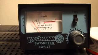 Workman SWR2T SWR Meter [upl. by Karlise]