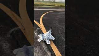 Freewing 64mm F22 CRASH [upl. by Knarf]