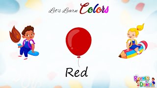 Name of color in English  Learn Color For Kids  Name of colors  Color Videos for Kids  Colors [upl. by Lewse761]