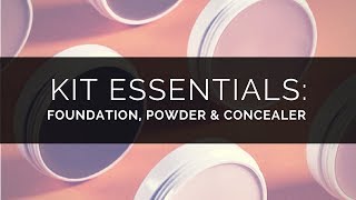 Kit Essentials Foundation Powder amp Concealer  RCMA Cinema Secrets Face Atelier [upl. by Naujyt]