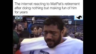 The Internet reacting to Matpats retirement [upl. by Kristof]