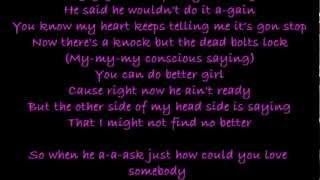 Brandy So Sick Lyrics [upl. by Thaddeus481]