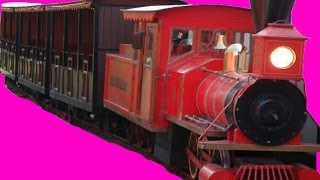 Gullivers Railroad at Gullivers World Theme Park in Warrington [upl. by Caldera]