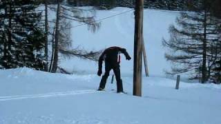 Skispringen nahe der Poschhütte Kaiserau [upl. by Etnaid709]