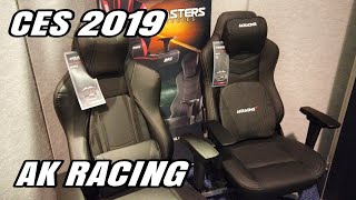 AK Racing Master Series Chairs from CES 2019 [upl. by Mungo]