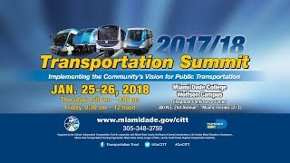 201718 Transportation Summit [upl. by Ym]