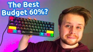 Asceny One 60 Mechanical Gaming Keyboard Review  The best budget 60 mechanical keyboard [upl. by Neehahs]