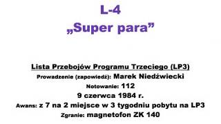 L4  Super para zgranie z LP3 9 czerwca 1984 RARYTAS [upl. by Froh]