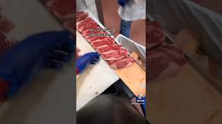 🗽🥩New York Strips Part 1 Follow me on TikTok BertotheButcher [upl. by Eolanda]