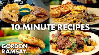 10 Minute Recipes  Gordon Ramsay [upl. by Irik]