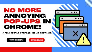 Stop Annoying PopUps on Chrome in Just a Few Steps  Virtual Comrade [upl. by Kcirevam]