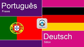 Português  Deutsch  1000 Words  Frases  Sätze  Listen amp Learn [upl. by Reimer]