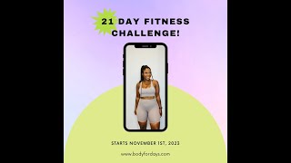 21 day fitness challenge Let’s go [upl. by Shandie]