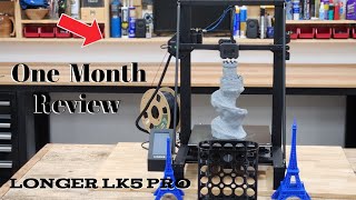 Longer LK5 Pro 3D Printer 1 Month Review [upl. by Bray991]