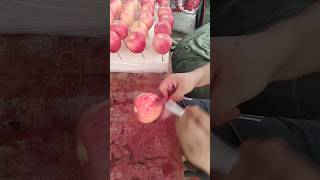 ⚡⚡ Fake Apples Making Process⚡⚡ shorts telugufoodie esangathulu streetfood foodie omelette [upl. by Emmet338]