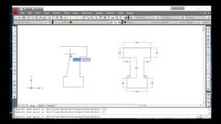 Calculate Section Properties in Autocad [upl. by Leidag]