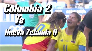 Colombia vs Nueva Zelanda olímpicos 2024 [upl. by Treb321]